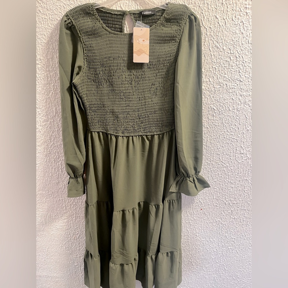 Med Long casual boho dress